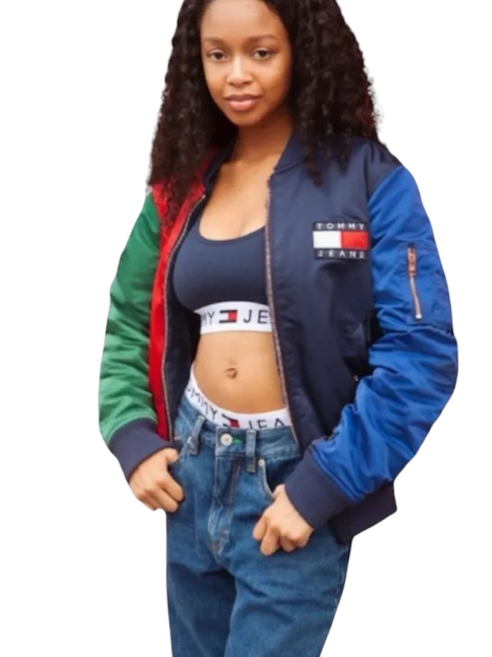 Vintage Tommy Hilfiger Blue Jeans Roc Roc 7 / 31 Juniors